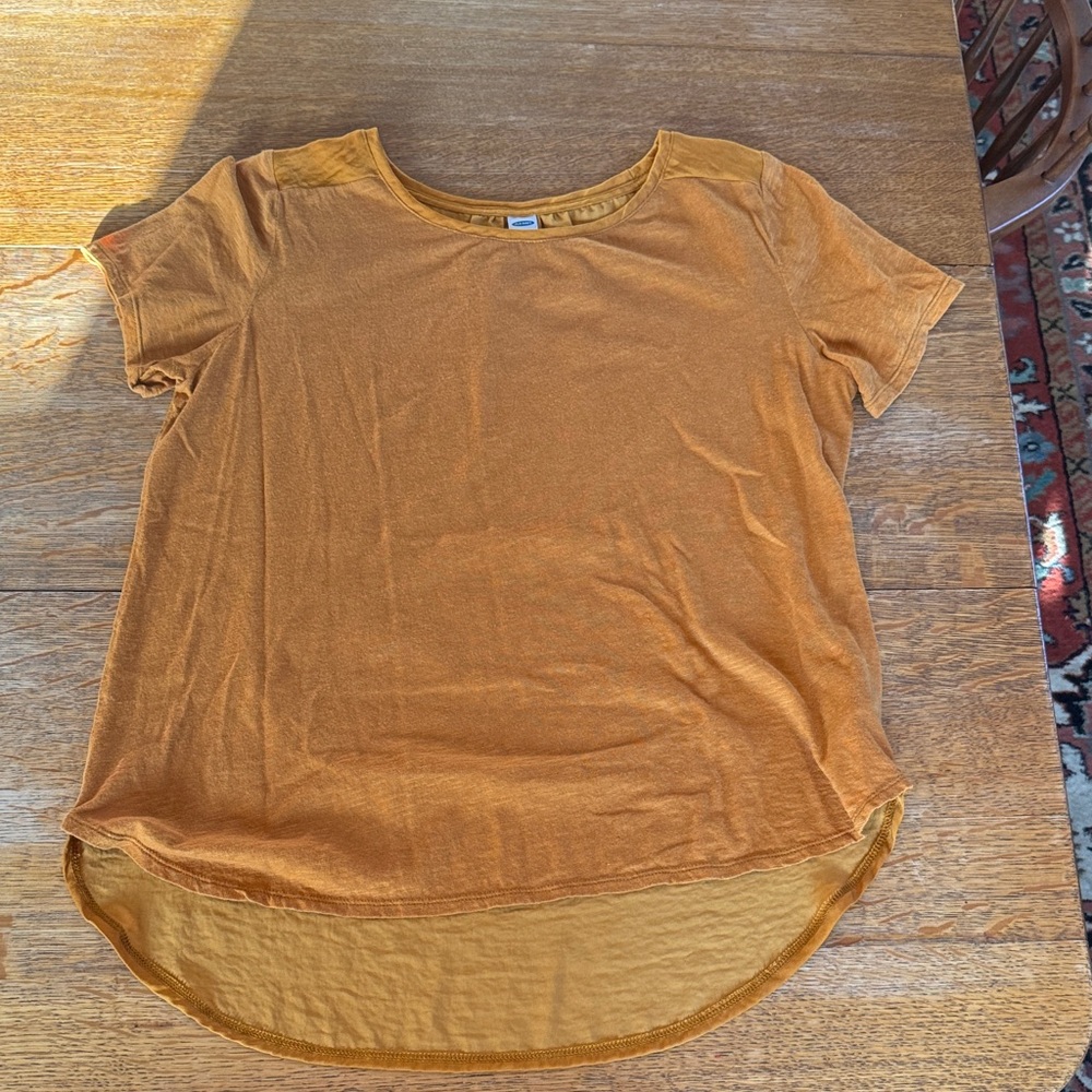 Dress Casual Women's Mustard Top